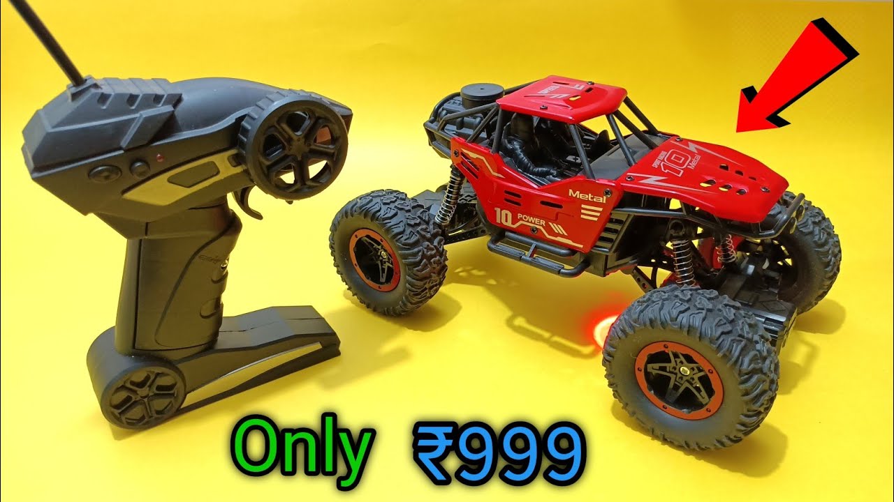New RC🔥 Monster car Unboxing. Rock Climbing car. My first unboxing video.
