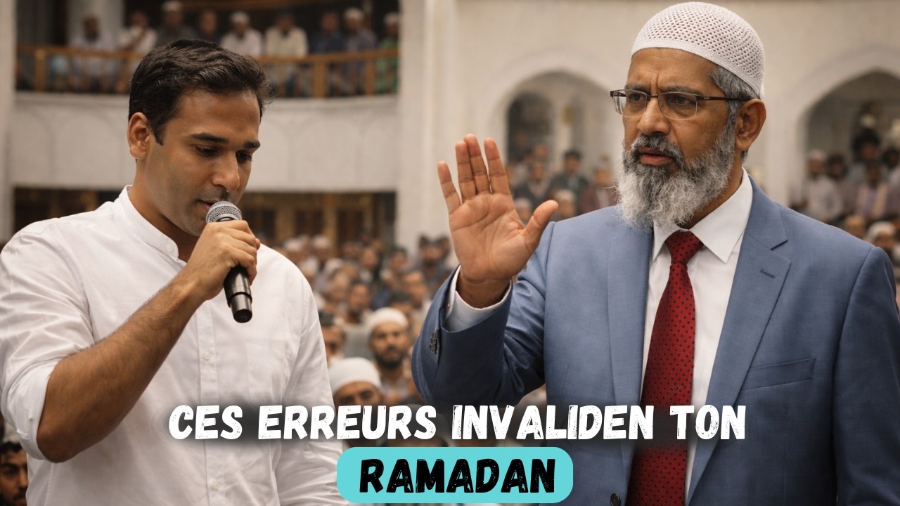 Ces 4 erreurs peuvent invalider ton jeûne du Ramadan (Dr Zakir Naik)