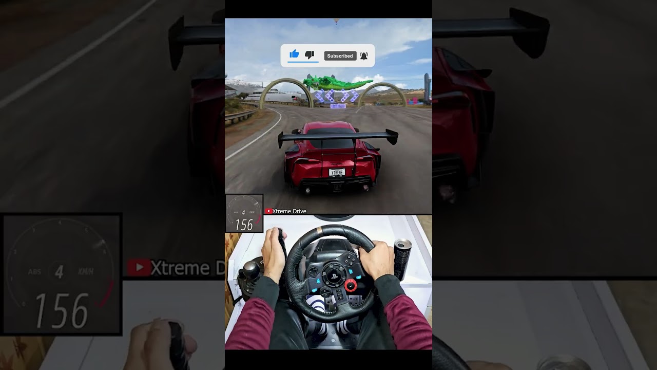 1200HP 2020 Toyota Supra MK5 🔥 - Forza Horizon 5 #shorts