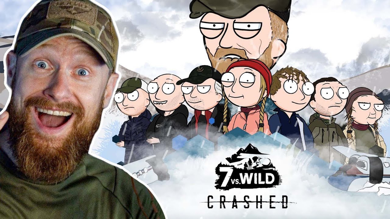 BODENLOSER HUMOR! 😂😂 - 7 vs. Wild Parodie Folge 1: Der Absturz | Fritz Meinecke reagiert