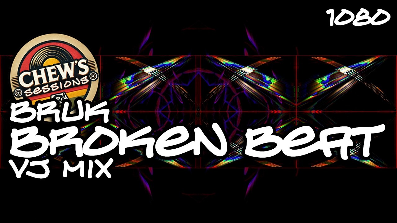 Broken Beat / BRUK Vinyl Mix + Trippy VJ Visuals