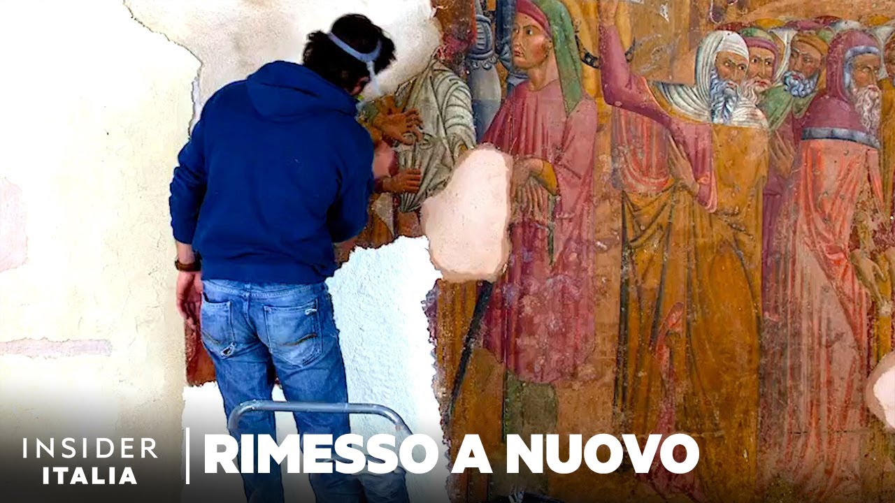 Come un murale italiano di 583 anni fa è stato restaurato professionalmente | Rimesso a nuovo