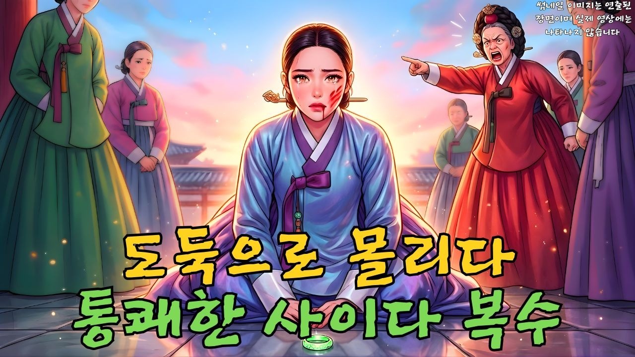 탐욕스런 시어미의 계략에 빠진 며느리, 숨겨왔던 무공을 드러내다! 지붕 위에서 펼쳐지는 통쾌한 역전 야담극 | 한국전래동화    야담민담전설설화옛날이야기   YouTube