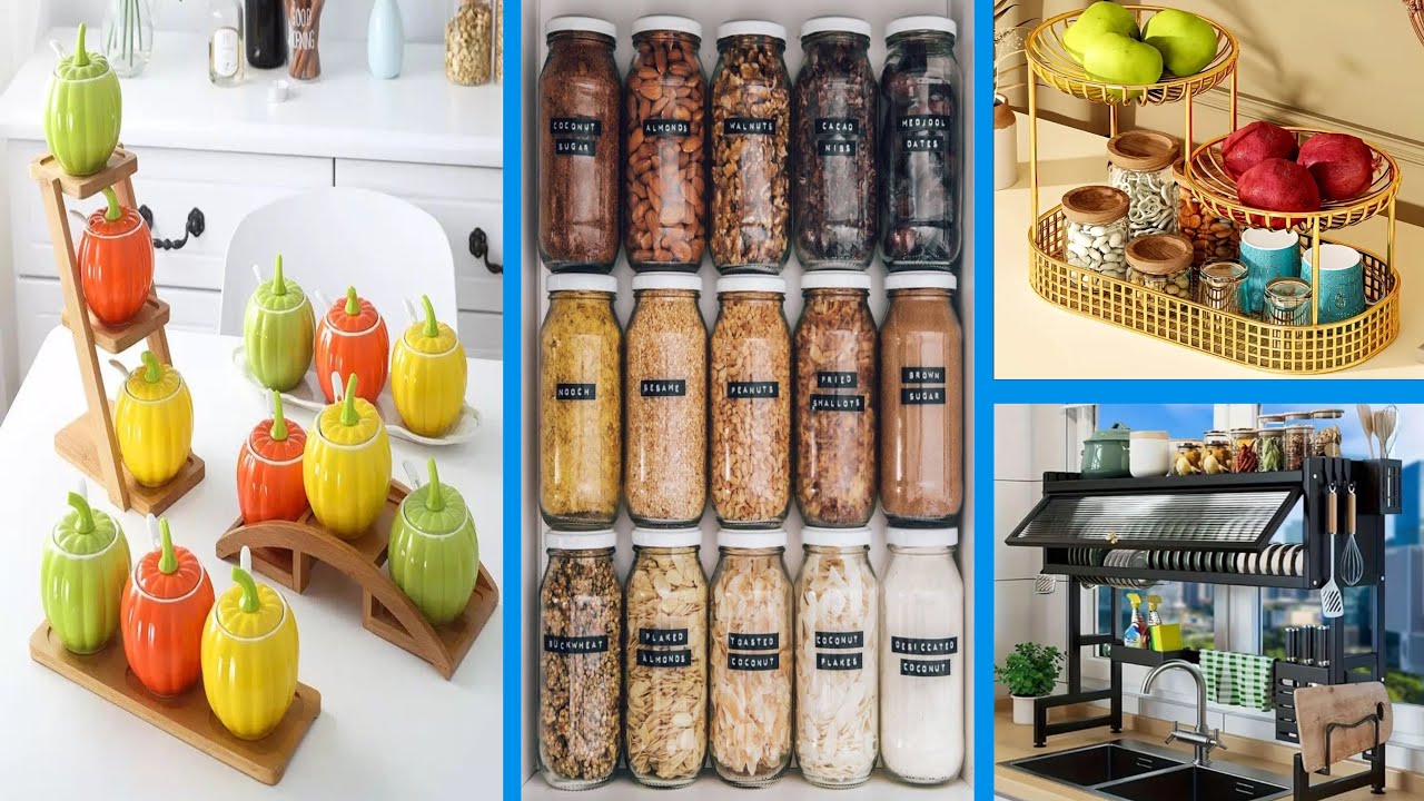 Amazon Unique Useful Space Saving Kitchen Organiser|Amazon Smart Kitchen Tools/Amazon Kitchen Racks