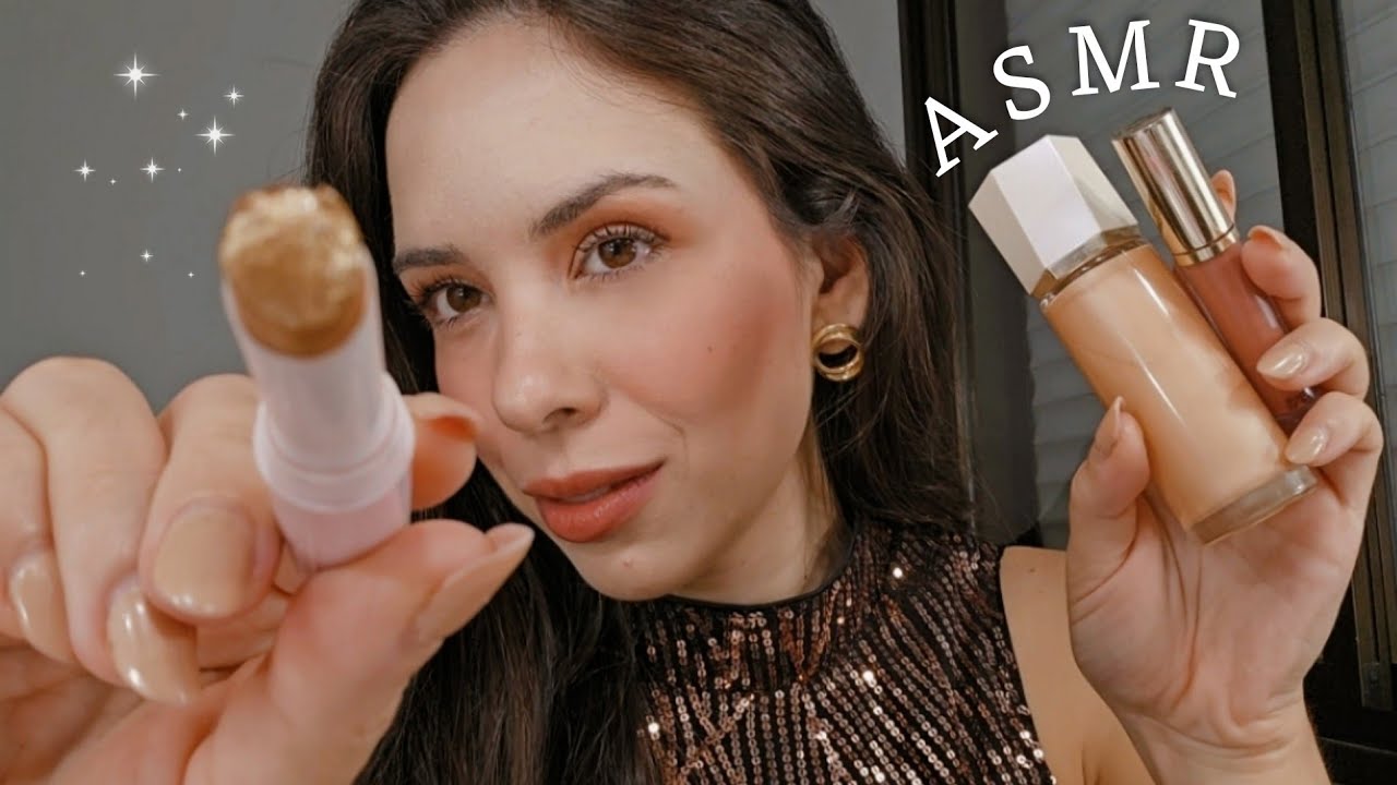 ASMR: MAKE COM SONS DE BOCA EM VOCÊ 💋✨️