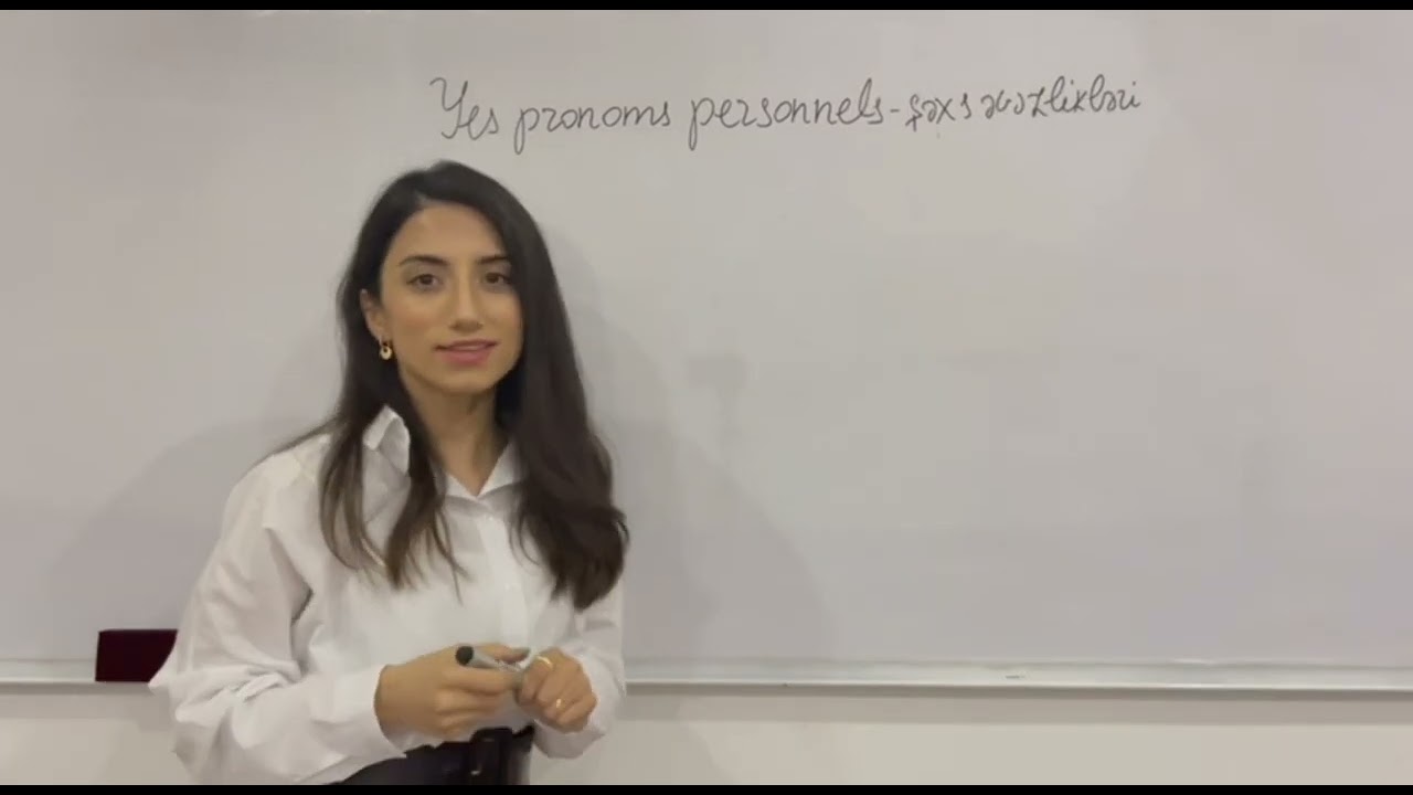 FRANSIZ DİLİ - ŞƏXS ƏVƏZLİKLƏRİ