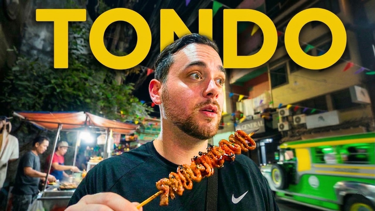 I Ate BBQ in Manila's Most Dangerous Area (Tondo) 🇵🇭