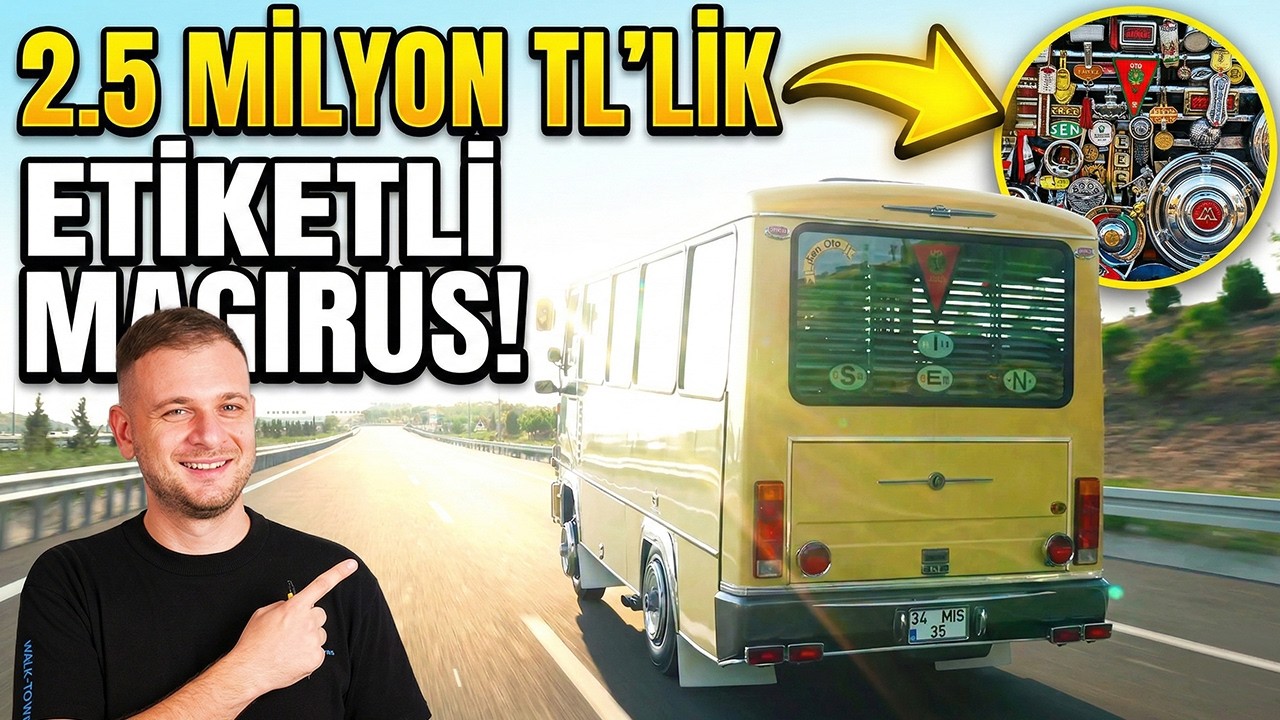 Kurt Egzoz'lu Hatlı Minibüs Kullandım | Magirus 80s 5.5