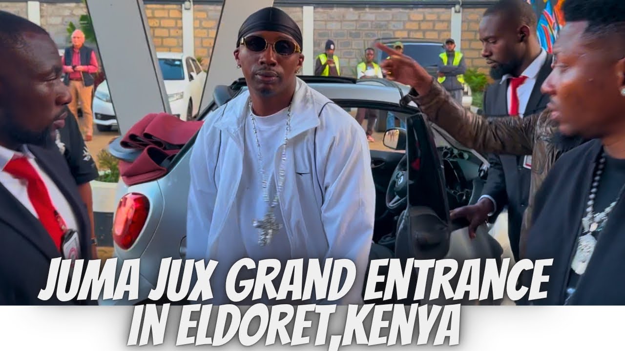 Juma Jux Grand Arrival In ELDORET For His KENYA Show At CLUB TIMBA XO | PRISCY AJOKE