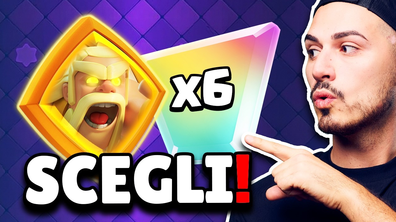 COSAAA... EVO o EROE a SCELTA nel NUOVO PASS di CLASH ROYALE!