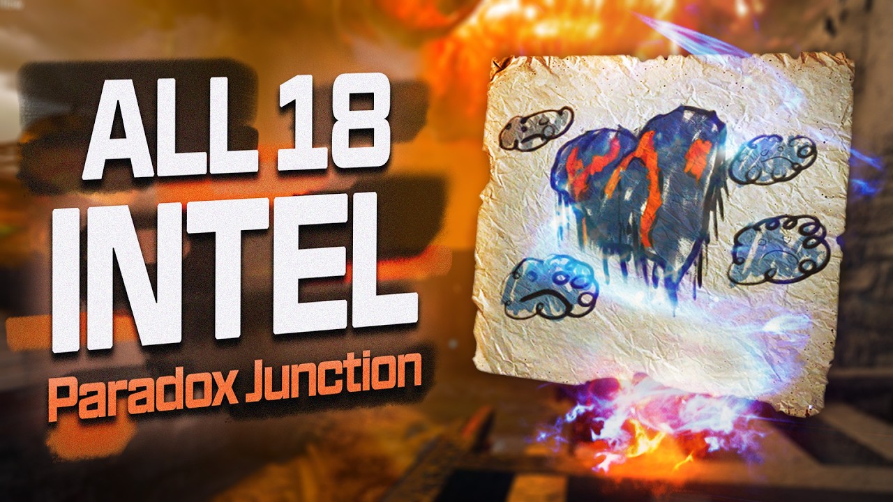 Paradox Junction ALL Intel Locations - Black Ops 7 Zombies Intel Guide