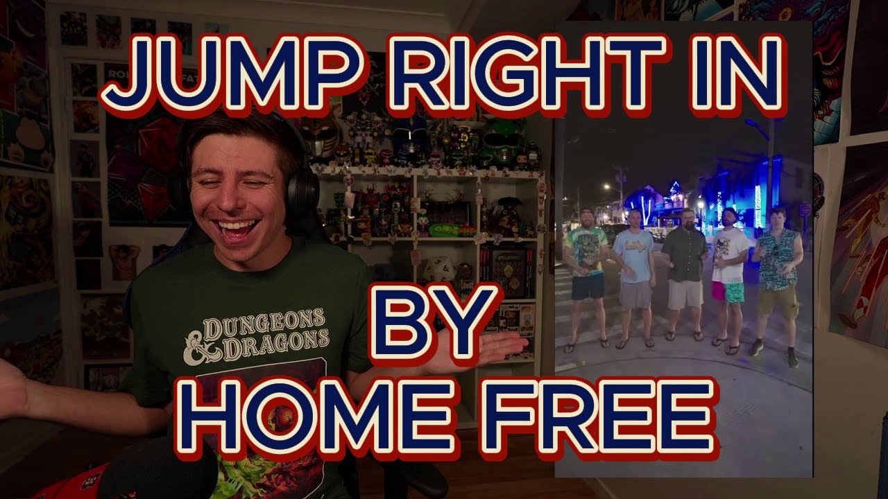 I WANT TO BE ON THIS HOLIDAY!!!!!!!!!! Blind reaction to Home Free - Jump Right In