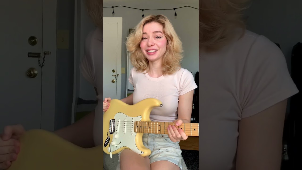 I am absolutely LOVING my new Fender Player Series Strat😍