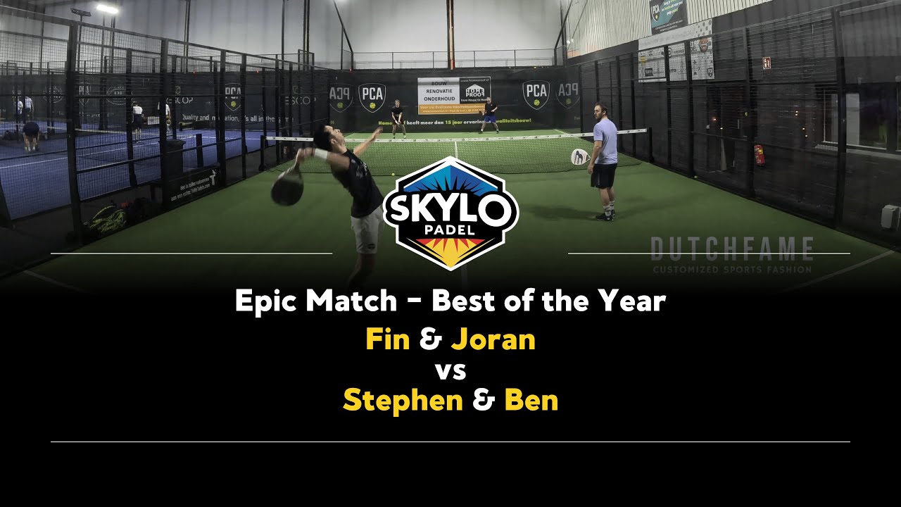 Best Match of the Year?! 🤯🔥 | Fin & Joran vs Ben & Stephen | Epic Padel Highlights