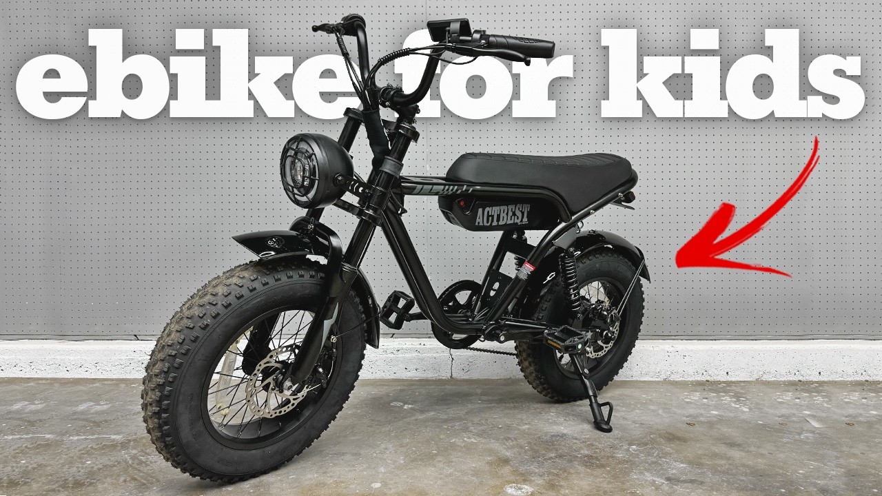 This Small Mini Electric Bike is Sick | Actbest Blaze eBike Review