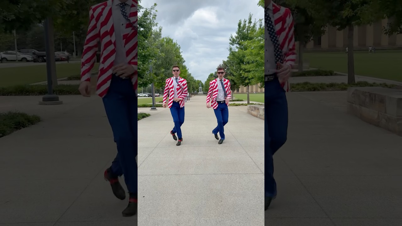Thunderstruck x Irish Dance for America 250! 🎉 🇺🇸 #ACDC #dance