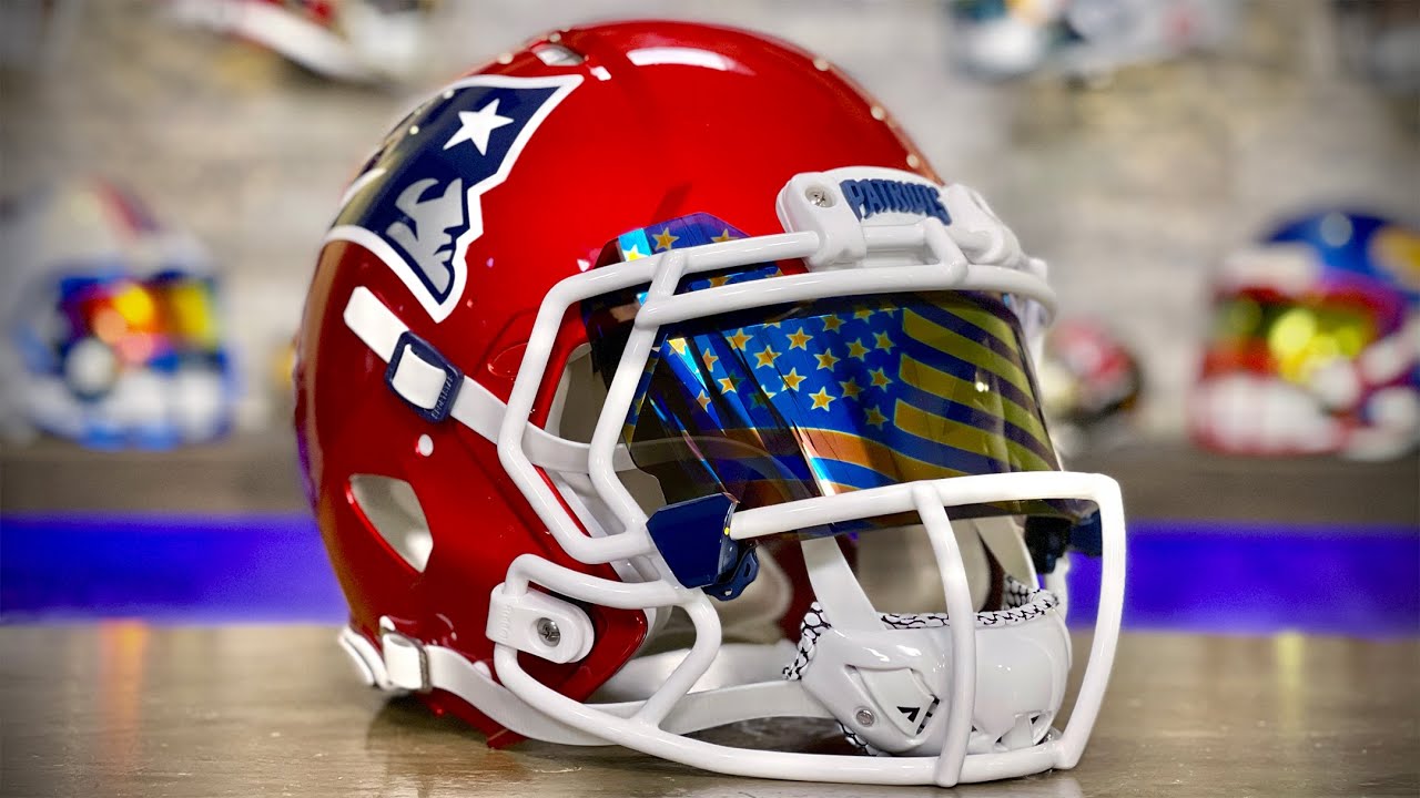 Flashiest Riddell Speed Helmet Ever Built