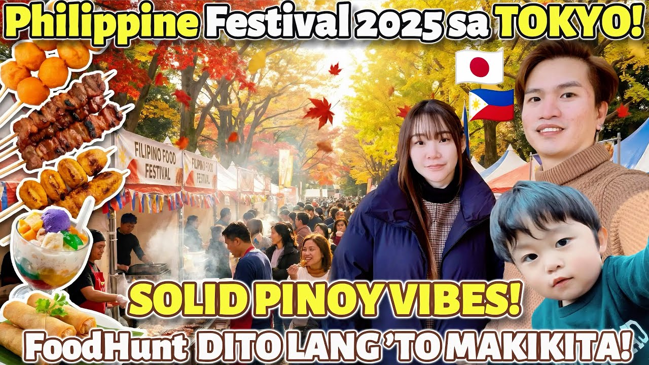 Siksikan sa Yoyogi! Jollibee Food Hunt & Subscribers Meet-Up | Philippine Festival 2025