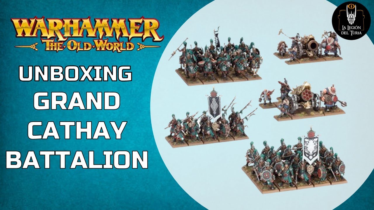 WARHAMMER The Old World: Unboxing - Batallion Grand Cathay