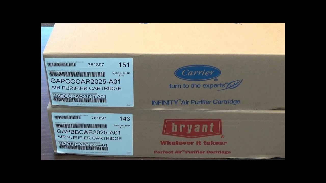 Carrier Infinity Air Filter
