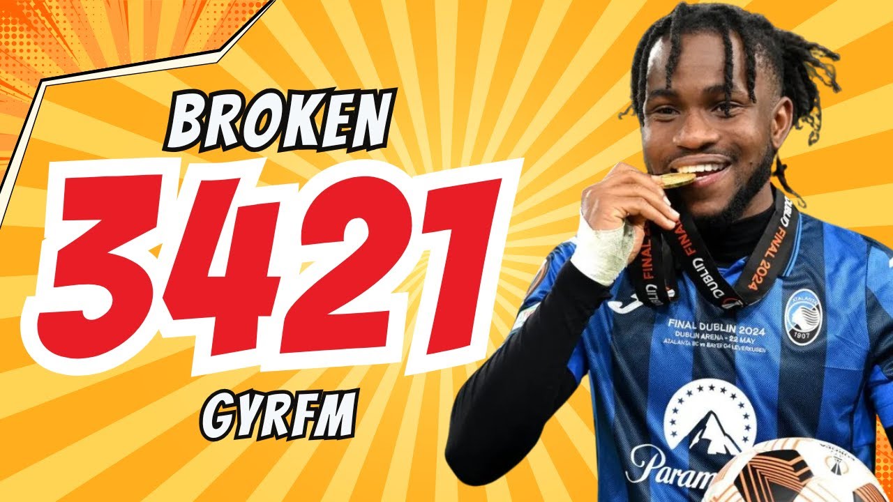 Game-Breaking 3421 FM24 Tactic! Best FM24 TACTICS!