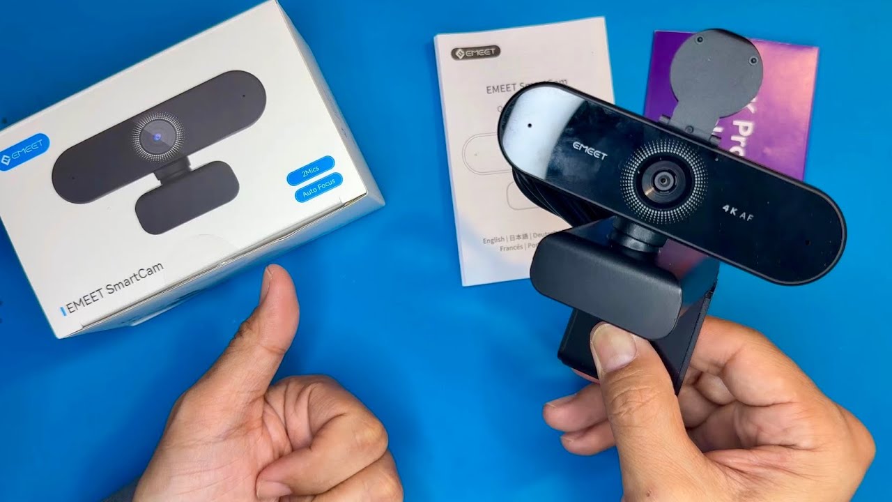 Openbox Review for EMEET NOVA 4K Webcam Ultra 4K HD Camera