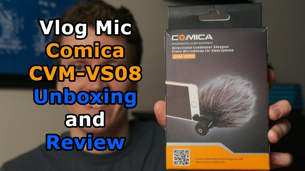 Easy Smartphone Mic: Comica CVM-VS08 Unboxing and Review