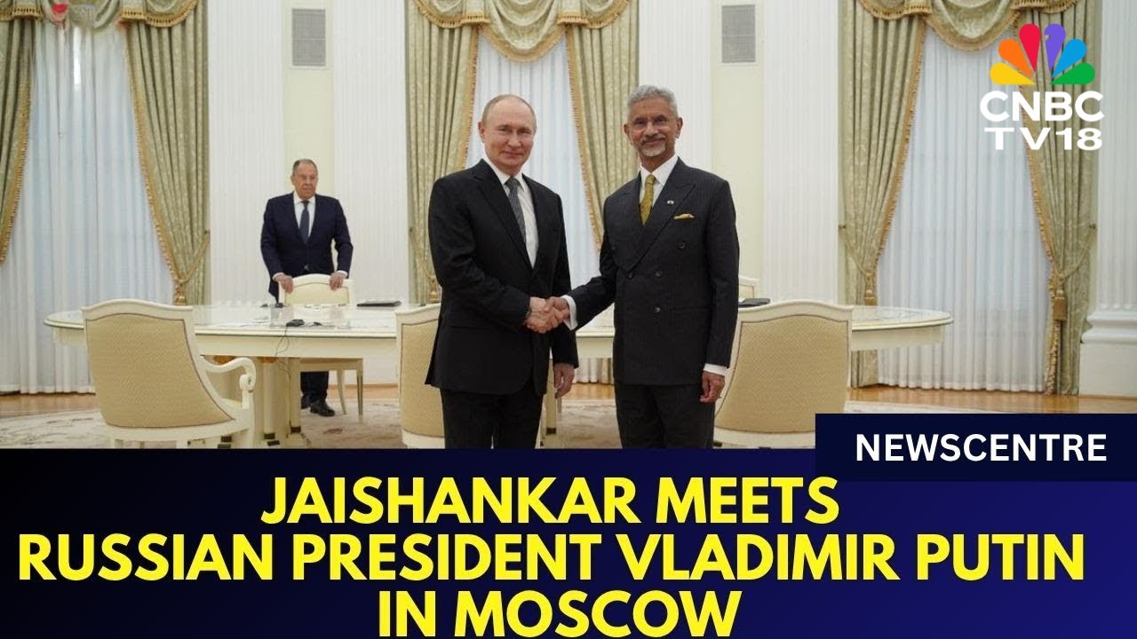 EAM S Jaishankar Meets Russian President Vladimir Putin In Moscow | Putin's India Visit | CNBC TV18