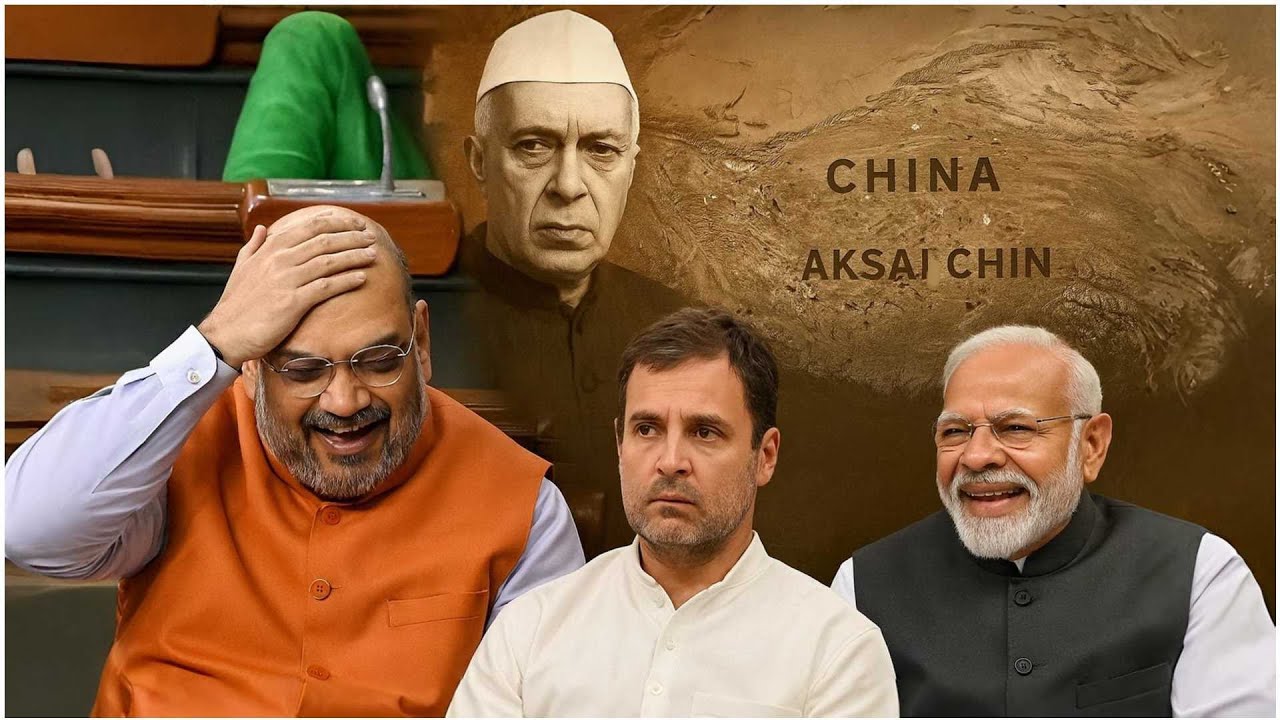 Amit Shah Slams Nehru in Parliament Over China Betrayal Claim