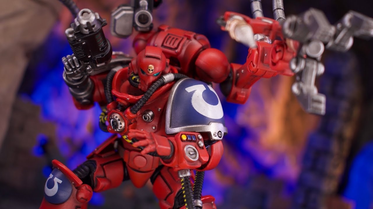 JoyToy 1:18 Warhammer 40K Ультрамарин Техмарин Брат Тибестис