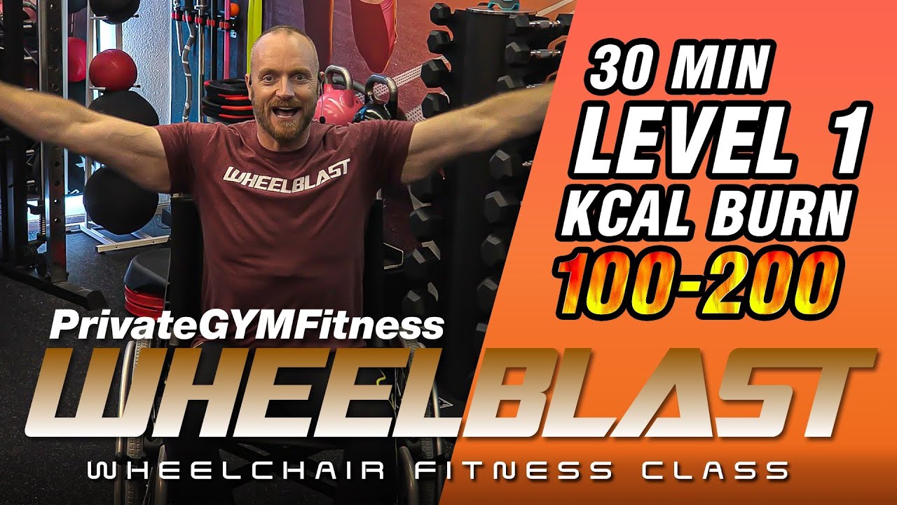Resistance Band Stay Strong - WHEELCHAIR Class (W12, D3) | WHEELBLAST 🔥100-200 kcal