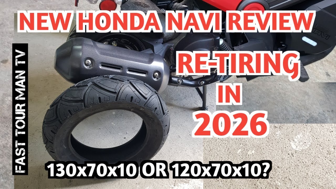 NEW HONDA NAVI REVIEW | HONDA NAVI REAR TIRE UPGRADE | HONDA NAVI HONEST REVIEW