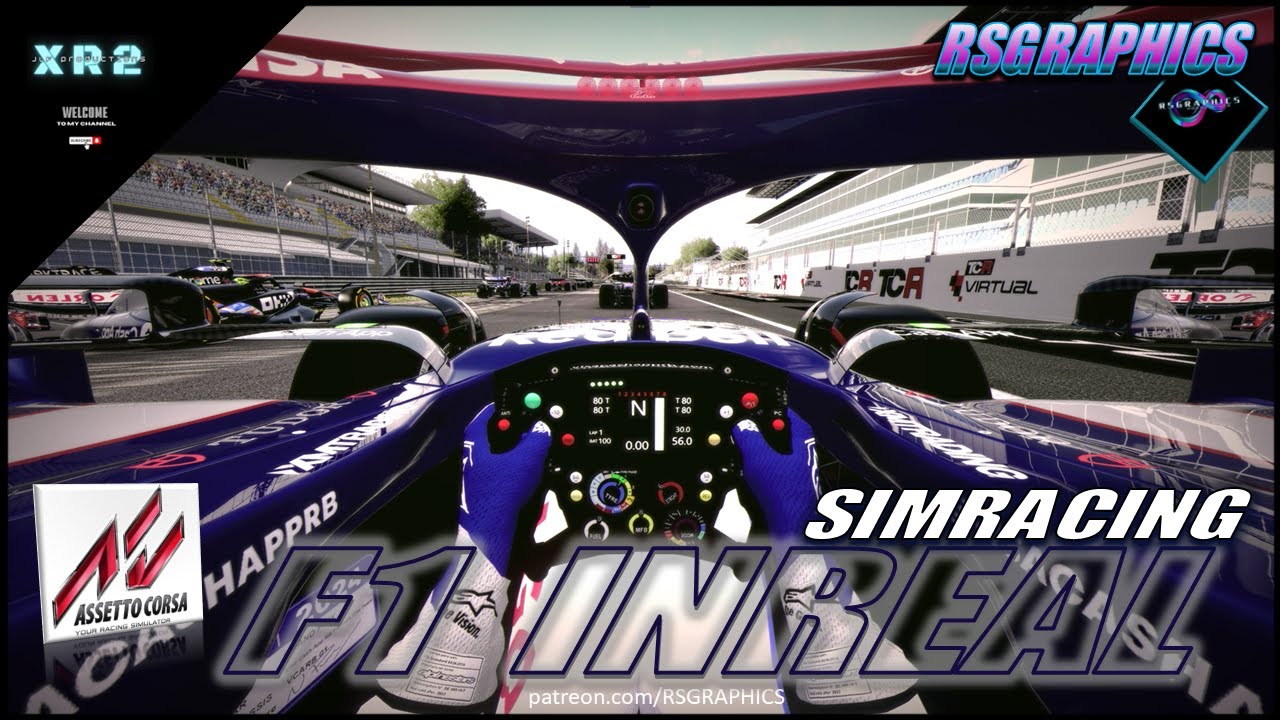 INREAL F1 SIMRACING RESHADE ASSETTO CORSA 4K 2025