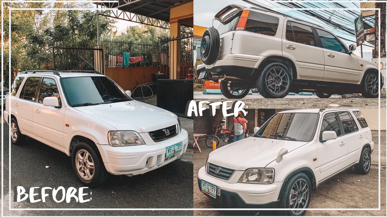 Lowering CRV gen 1 + New Wheels | chrisartsph