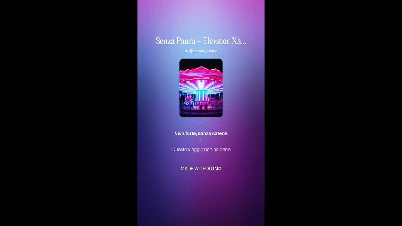 Senza Paura - Elevator Xanika | Hyperpop Trap Italiano ⚡🔥