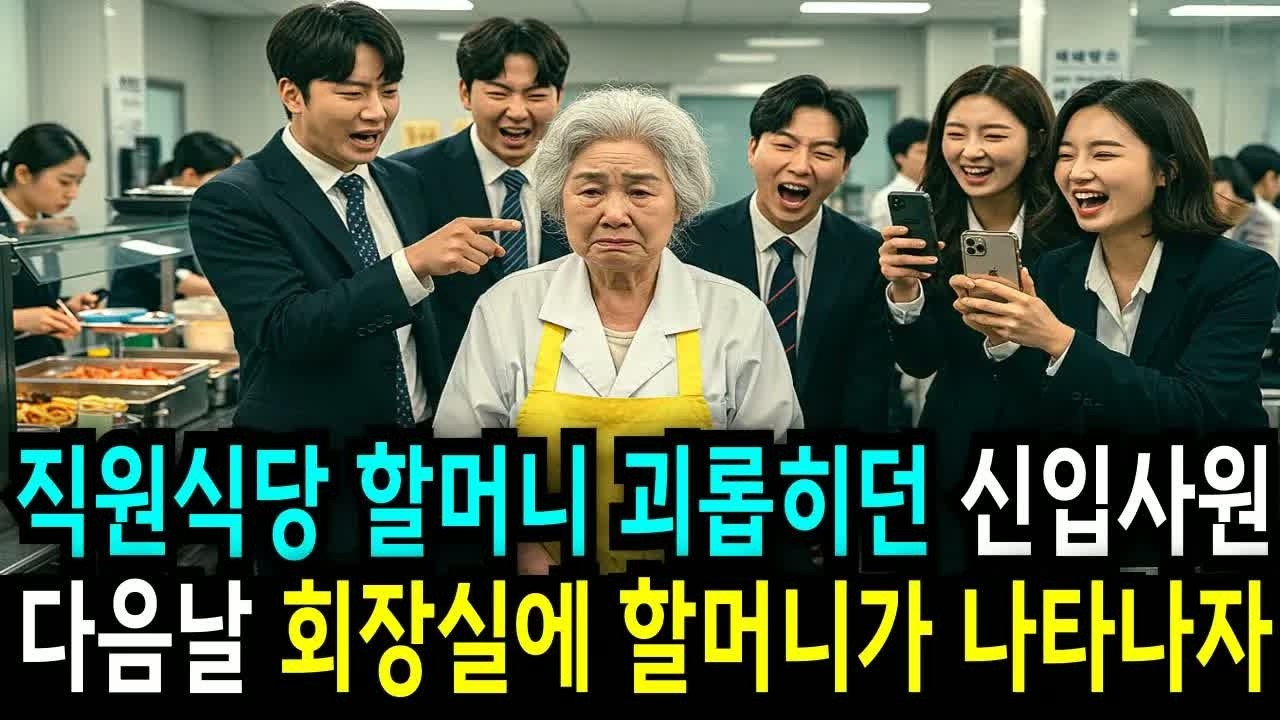 직원식당에서 말없이 밥을 먹던 직원에게 모욕을 퍼부은 상무, 며칠 뒤 드러난 그의 정체에 회사가 뒤집혔다