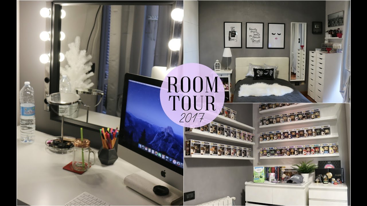 ROOM TOUR 2017!🎉 | Vi mostro la mia NUOVA camera♡