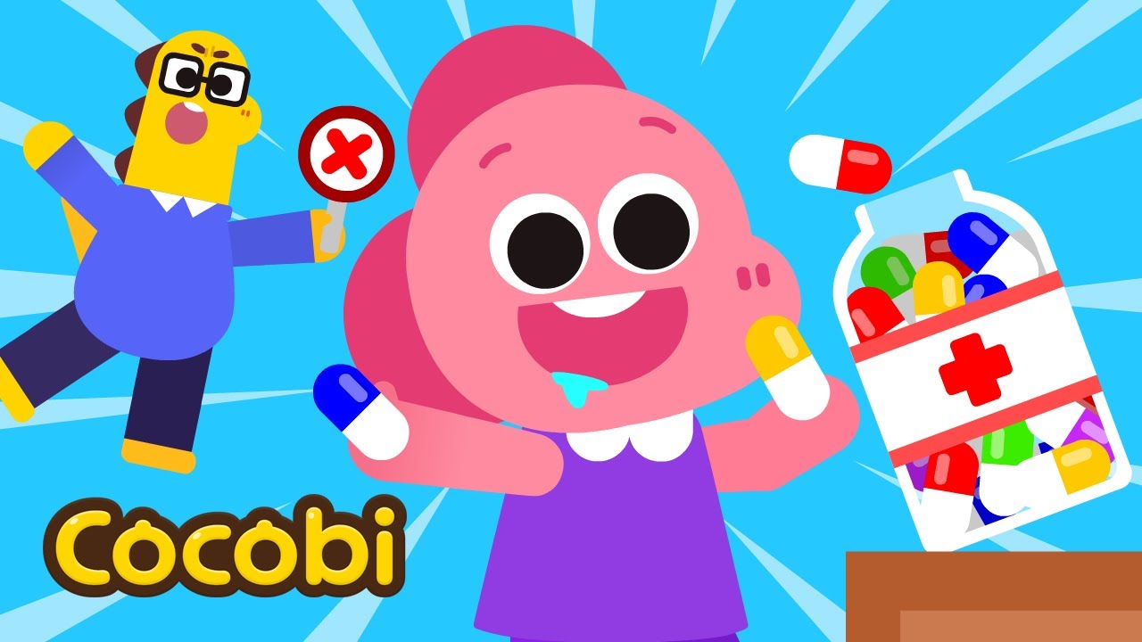 La medicina no es un dulce💊🙅‍♂️ | Canciones Infantiles | Kids Songs | Cocobi