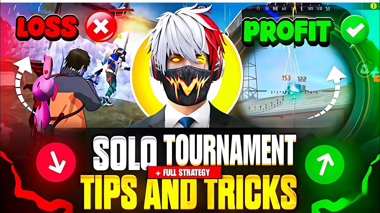 🔥Solo Turnament Tips And Tricks + Full Strategy | Profit ₹ 545 ✅ | @aktu01 #shreyashop #snomyff