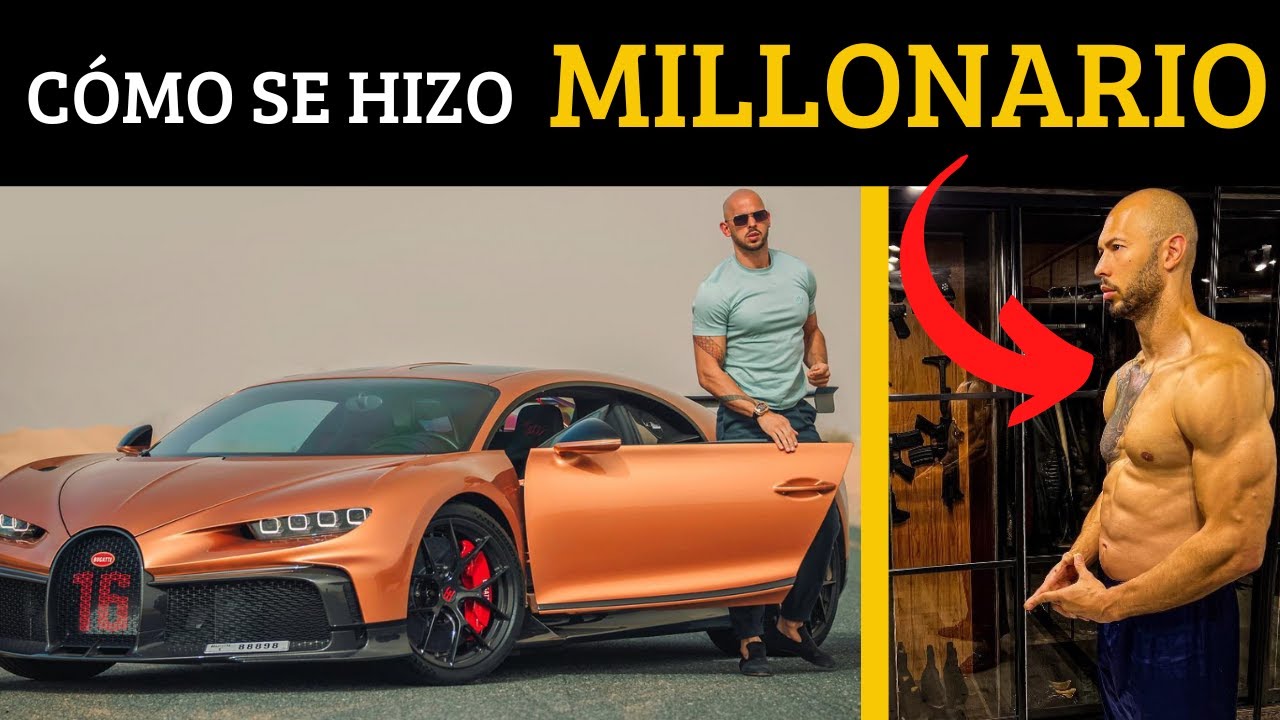 🤑¡Cómo se Hizo MILLONARIO Andrew Tate! (Andrew Tate Español)