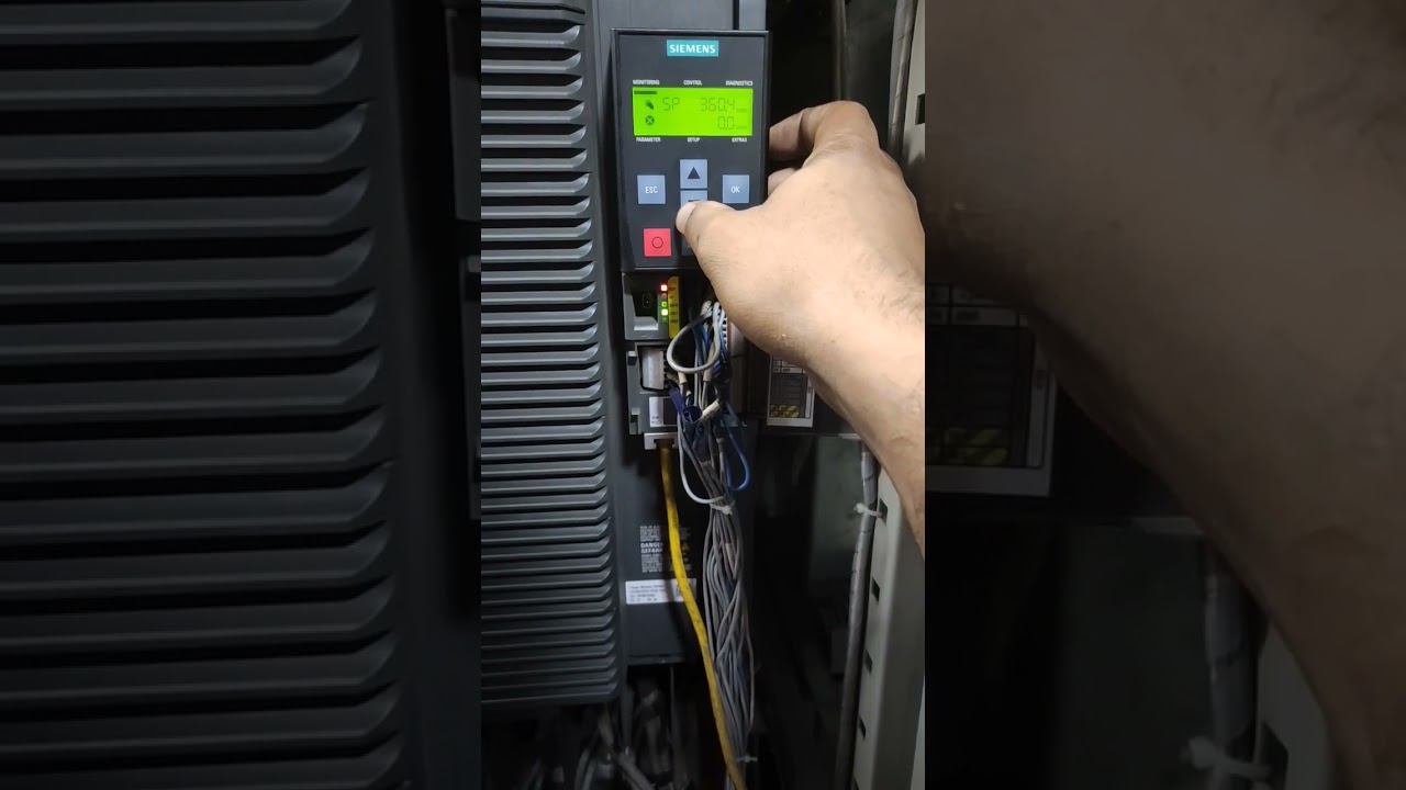Siemens Sinemic PM240 VFD parametry reset @electricalroll