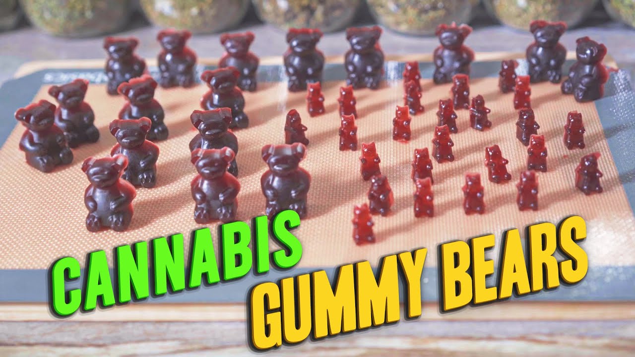 How to Make Cannabis Gummy Bears | using CannaOil