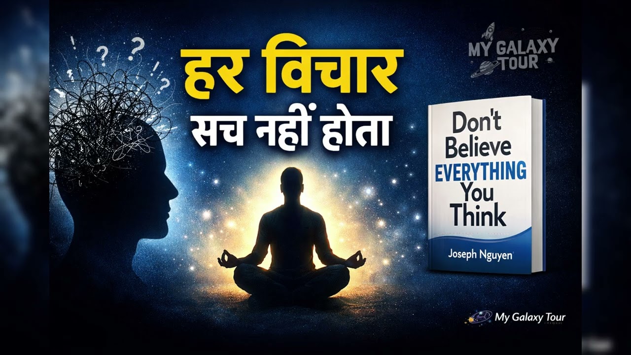 Don’t Believe Everything You Think | अपने विचारों के जाल से बाहर निकलो | Audiobook Hindi