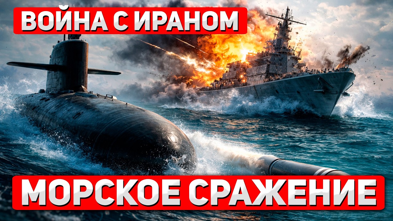 Торпедная атака: подводная лодка США уничтожила фрегат Ирана