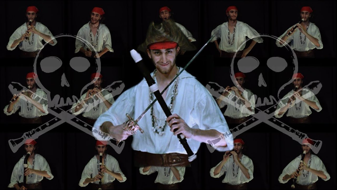 12 RECORDER | Pirates of the Caribbean (ride ver.) | MEGA COVER