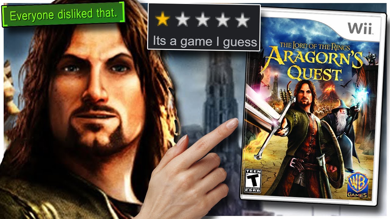Aragorn's Quest is BY FAR the worst Lord of the Rings game