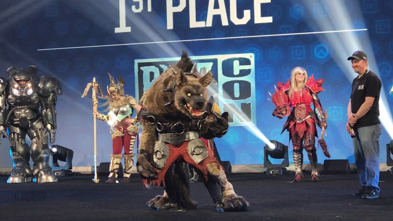 Blizzard Cosplay Costume Contest at Blizzcon Arena 2017