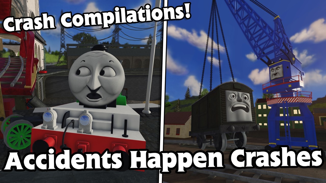 Locos Online Funniest Crashes Compilations Roblox Thomas And Friends