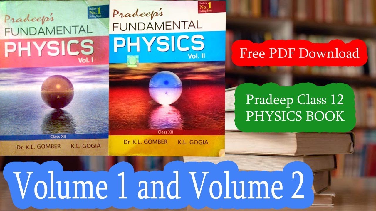Class 12 Pradeep Physics Book PDF free download || How to download Pradeep class 12 physics book pdf