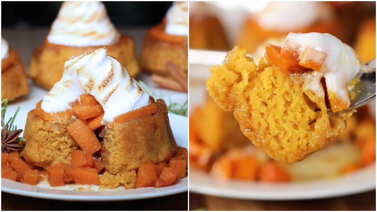 Vegan Pumpkin Upside Down Cake!